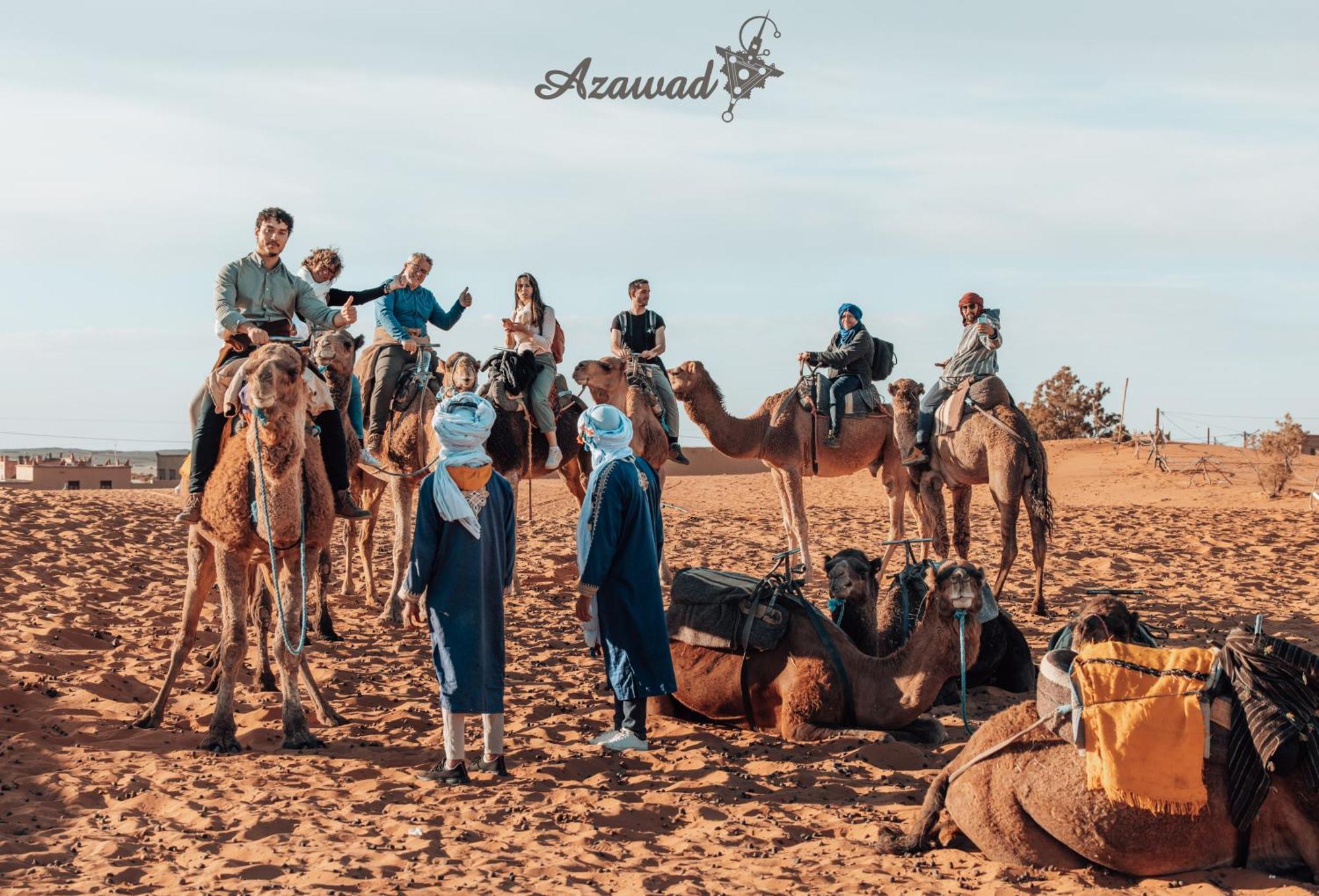 Azawad Luxury Desert Camp Мерзуга Экстерьер фото