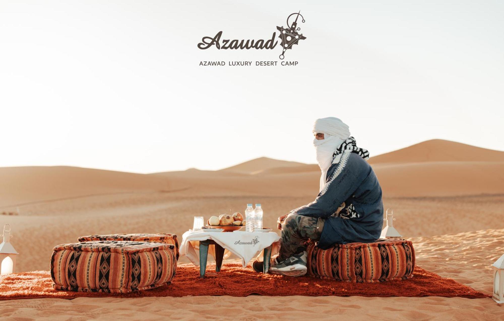 Azawad Luxury Desert Camp Мерзуга Экстерьер фото