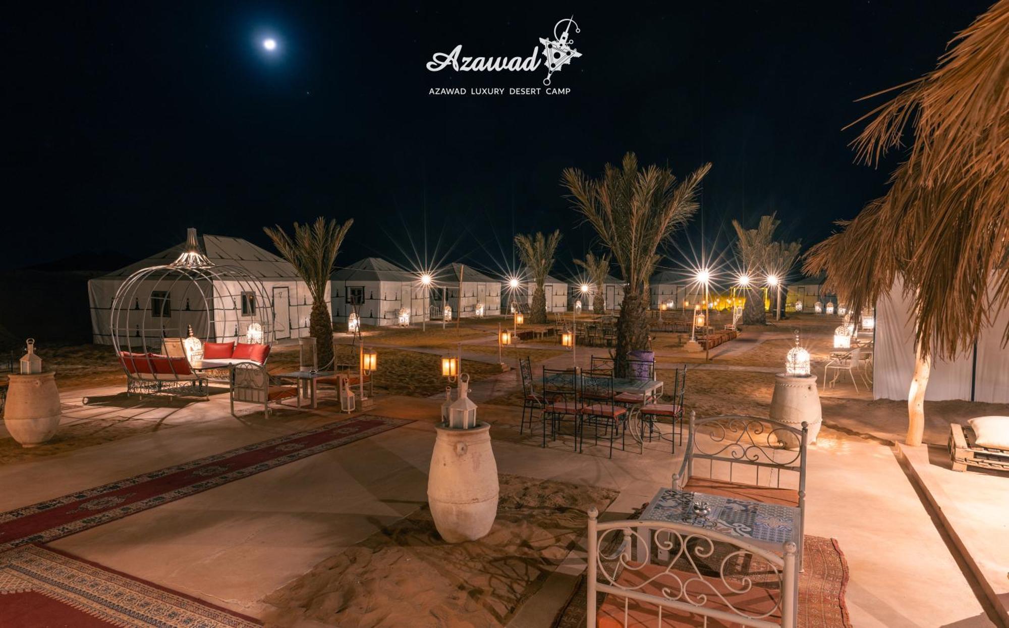 Azawad Luxury Desert Camp Мерзуга Экстерьер фото