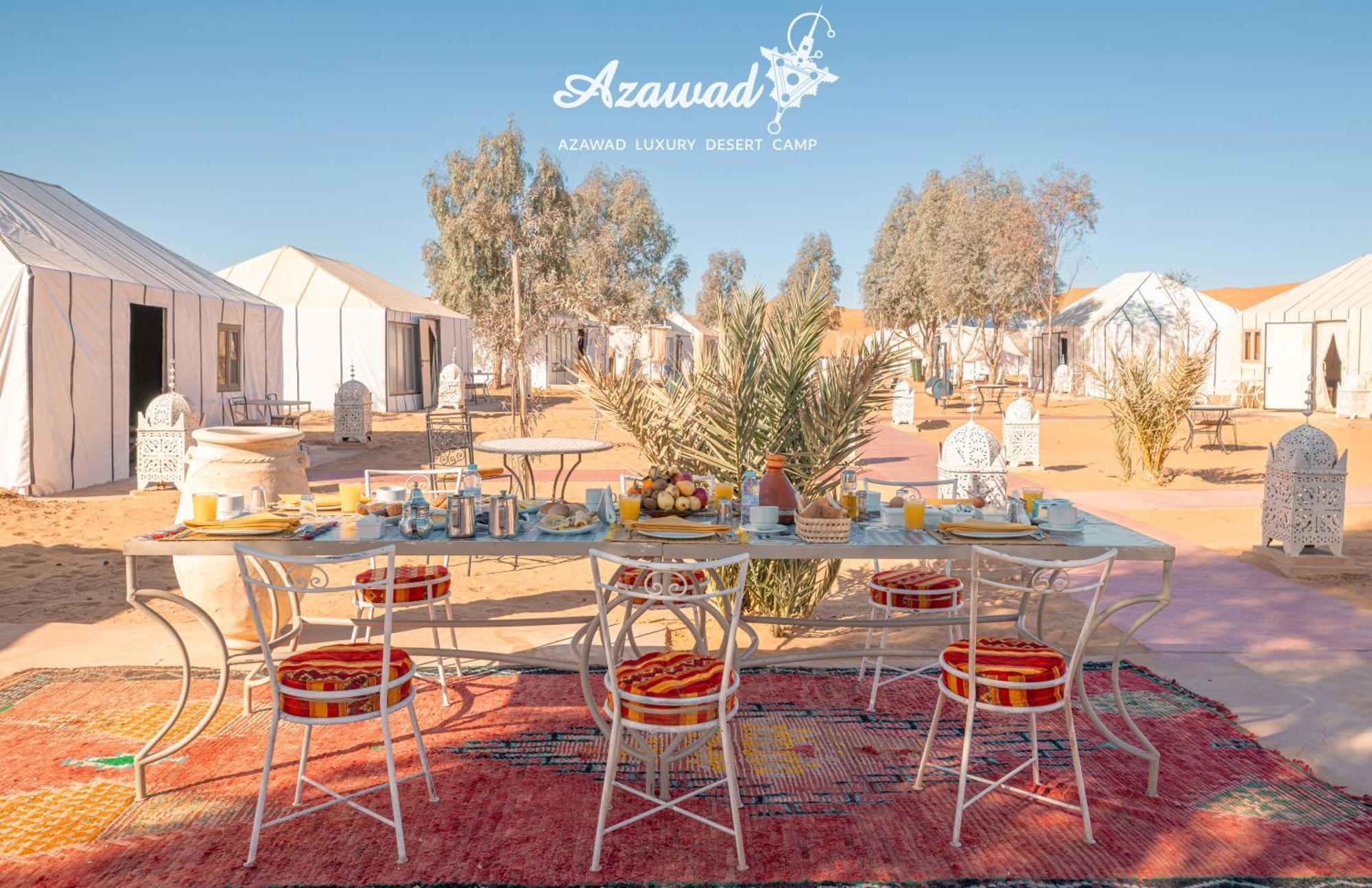 Azawad Luxury Desert Camp Мерзуга Экстерьер фото